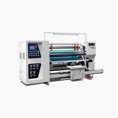 Sublimaatiopaperirullan viipale- ja kelauskone lämmönsiirtoa varten